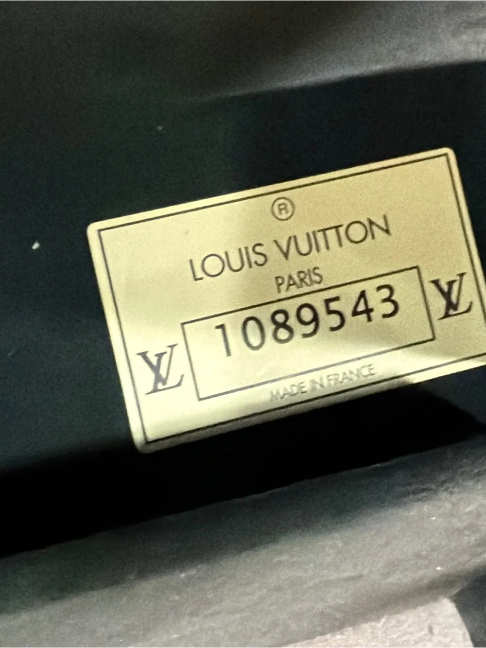 Louis Vuitton Alzer 75 Damier Trunk interior tray and cover